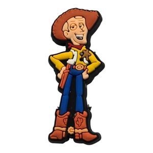 6/$20 Disney Sheriff Woody Shoe Charms Crocs Rubber Shoe Jewelry Toy Story New